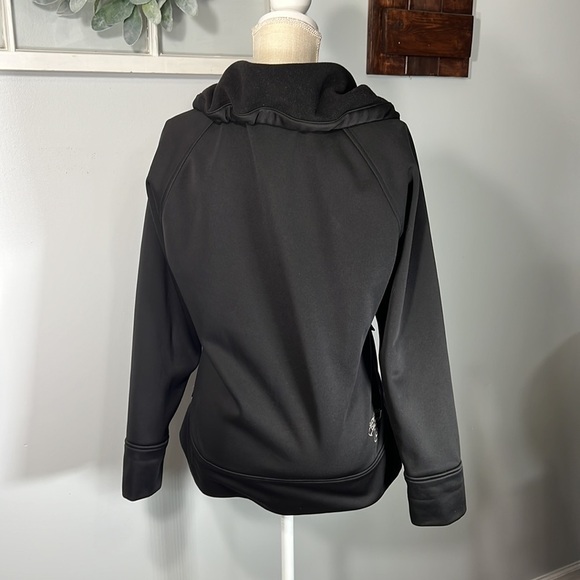 Burton Black Dryride Cool Flavors Snowboarding Hooded Full-zip Coat Jacket SZ L - Picture 9 of 10